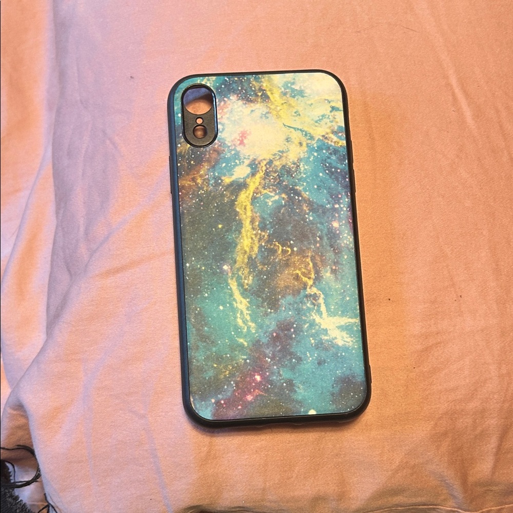 Galaxy Design ip-XR Phone Case - Blue and Yellow
